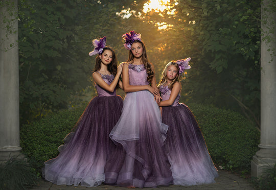 Mauve Shadow Gown