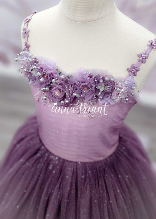Mauve Shadow Gown