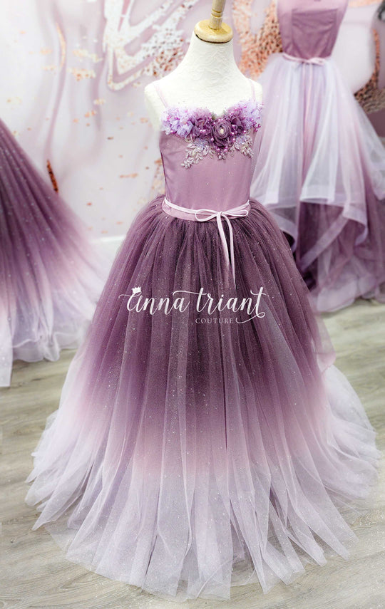 Mauve Shadow Gown