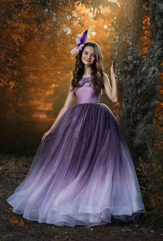 Mauve Shadow Gown