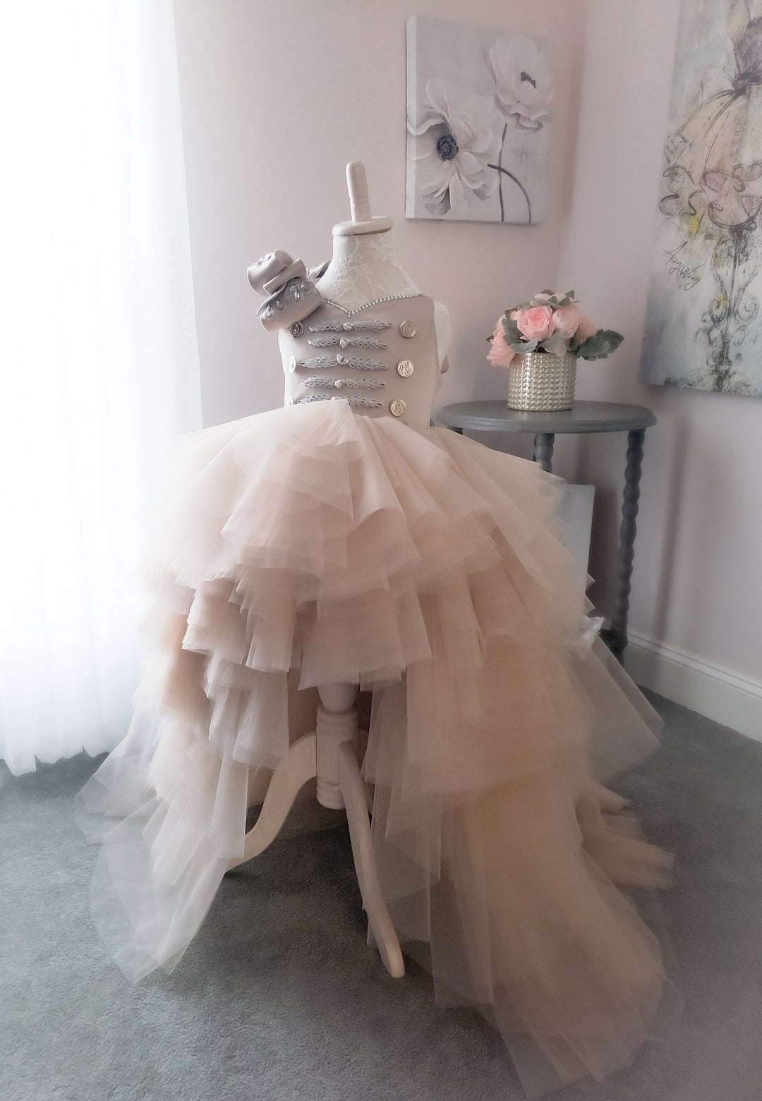 Military Chic Gown