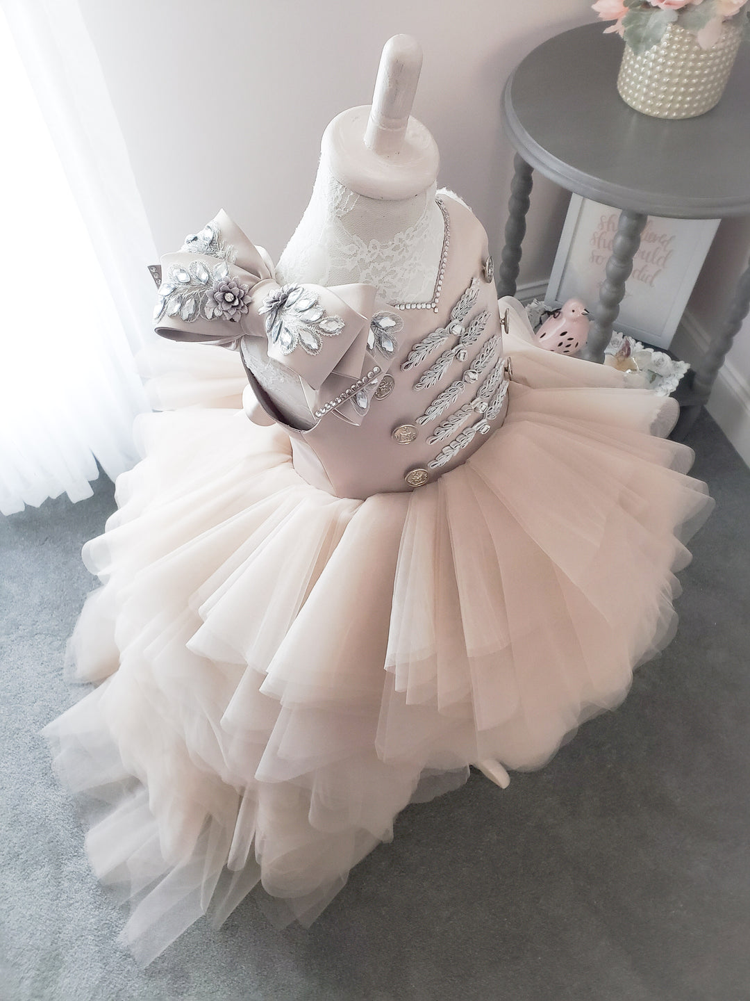 Military Chic Gown