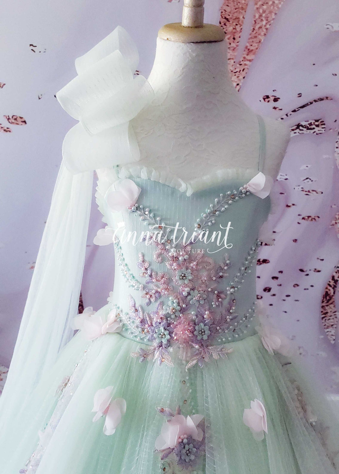 Mint Fantasy Gown