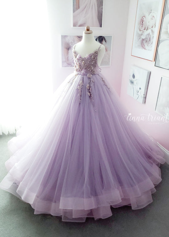 Orchid Rhapsody Gown