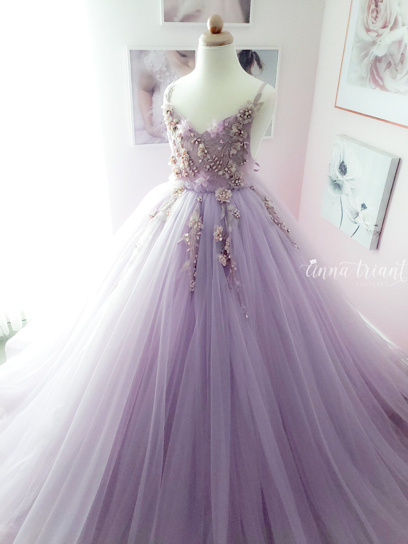 Orchid Rhapsody Gown