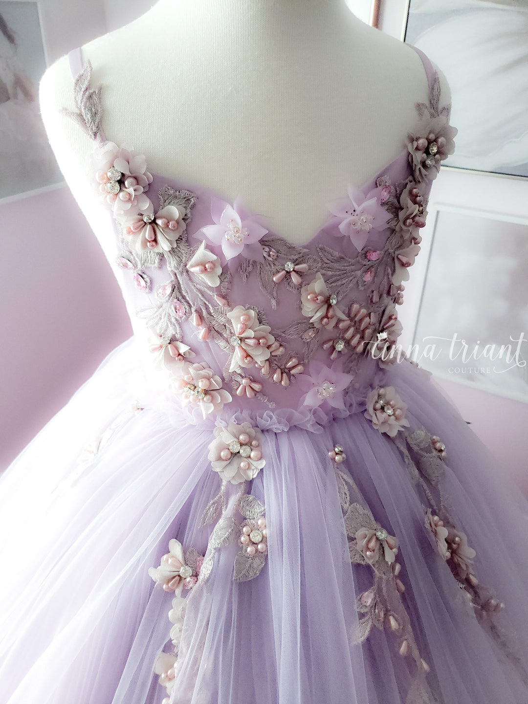 Orchid Rhapsody Gown