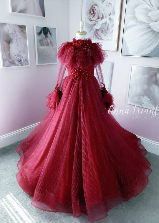 Painted in Rouge Gown