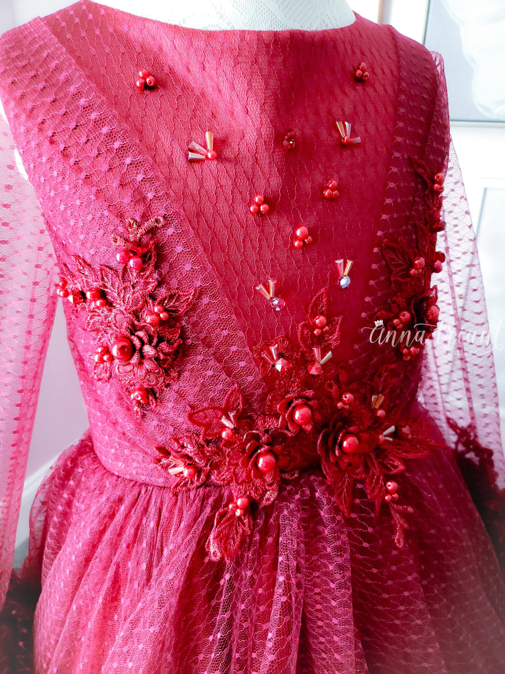 Painted in Rouge Gown