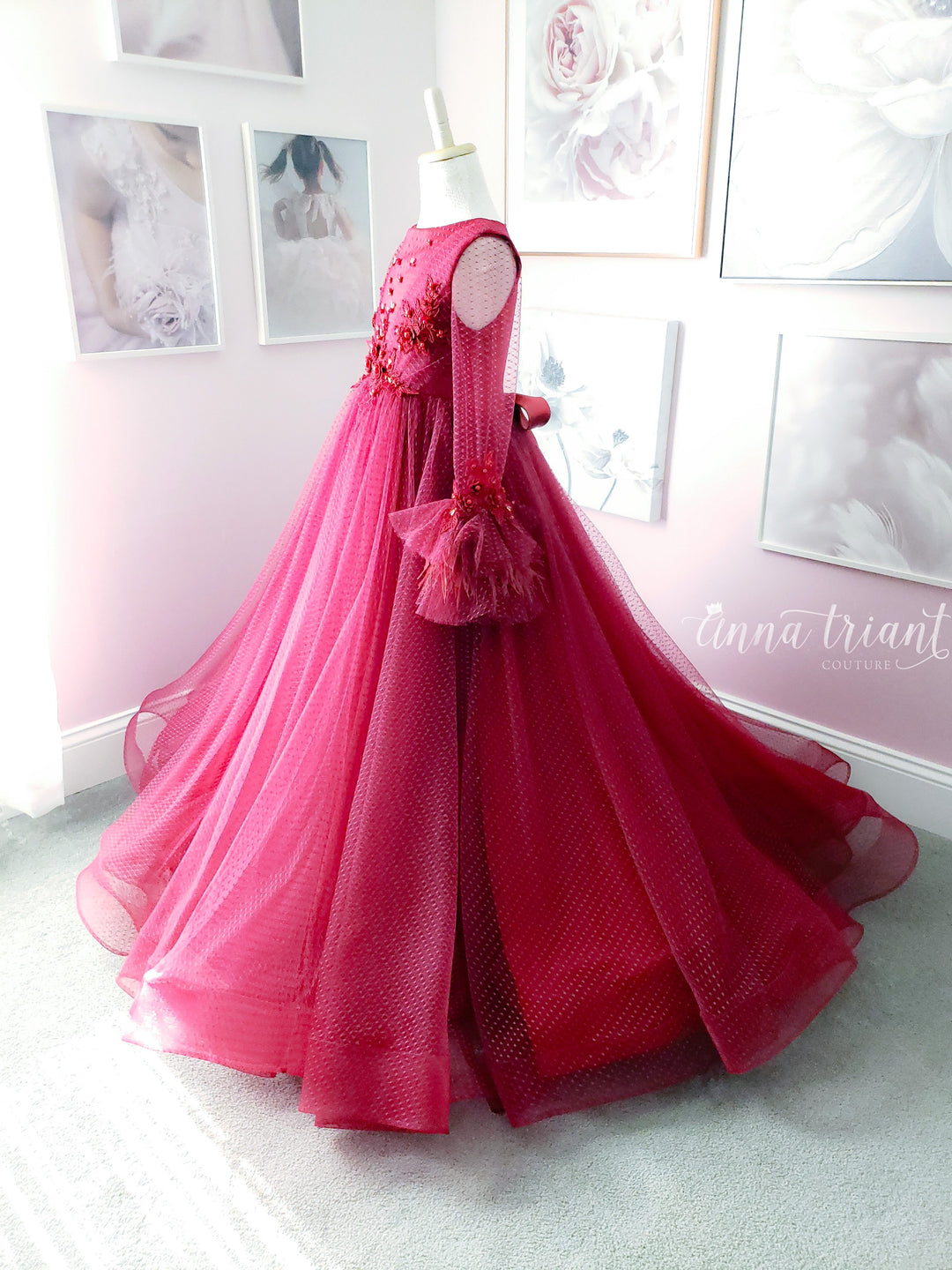Painted in Rouge Gown
