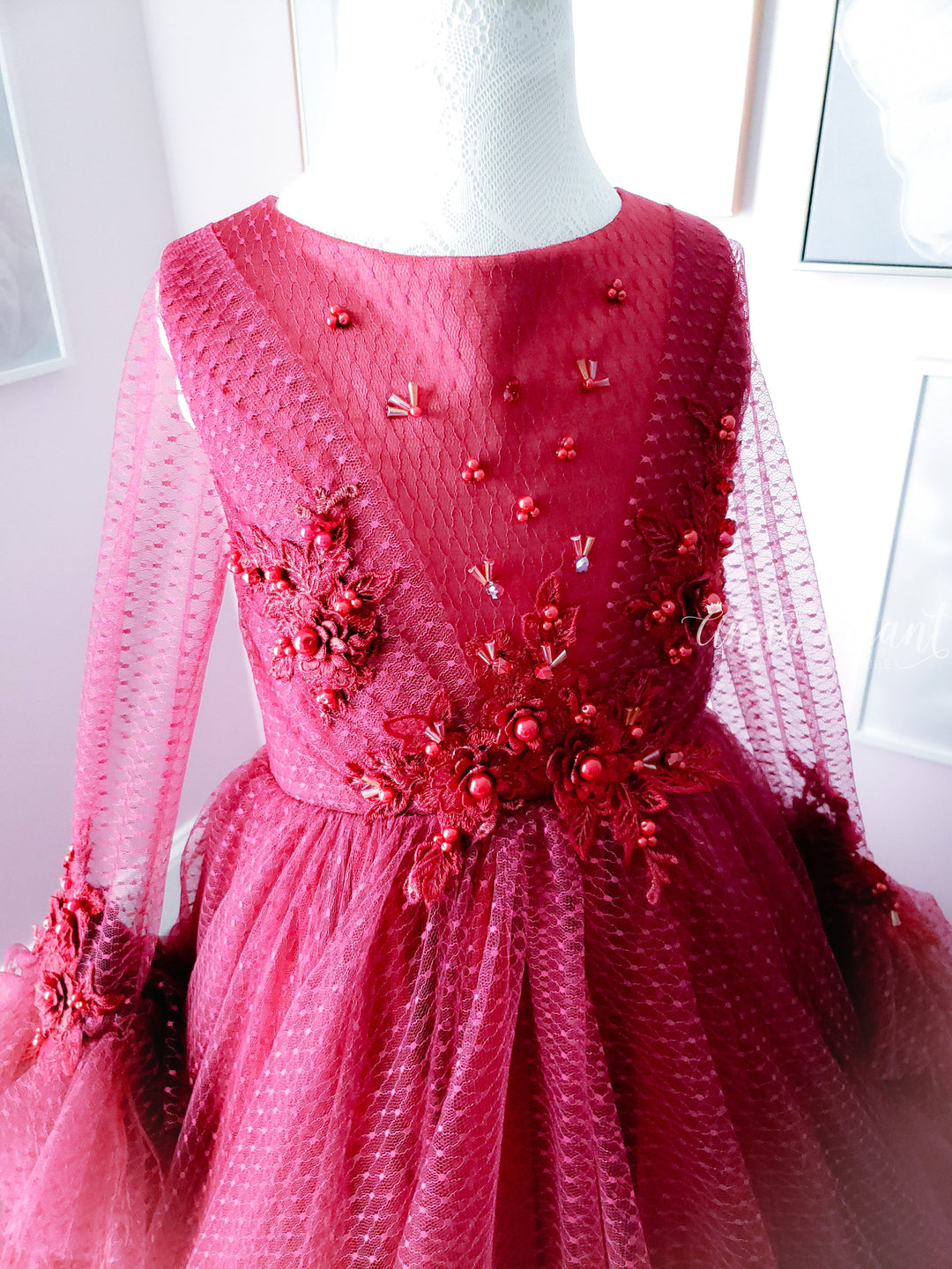 Painted in Rouge Gown