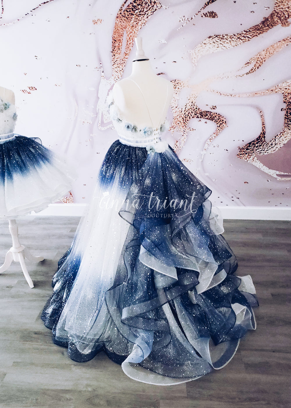 Removable Cascading Ruffle