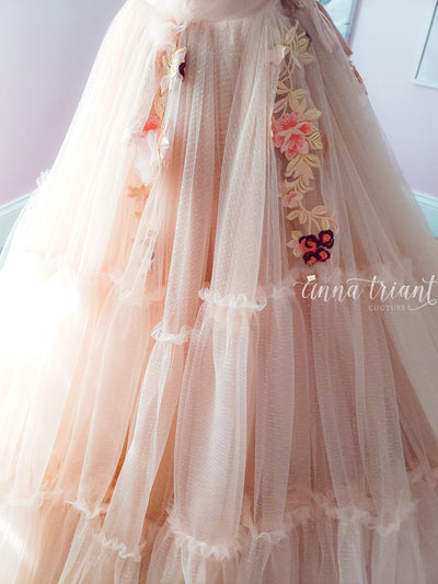 Rosy Fantasy Gown