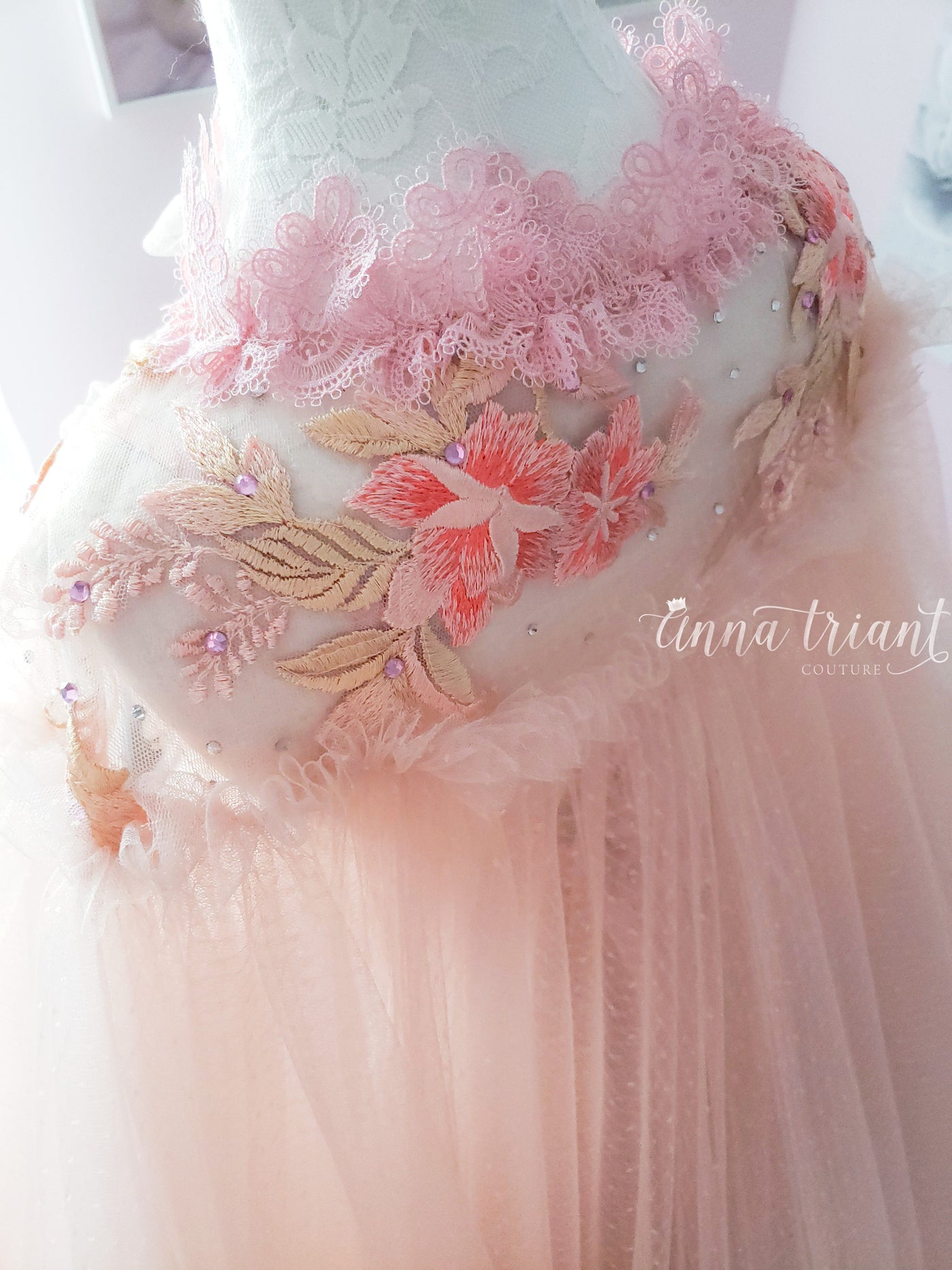 Rosy Fantasy Gown