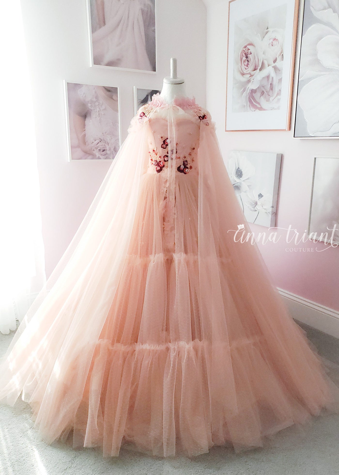 Rosy Fantasy Gown