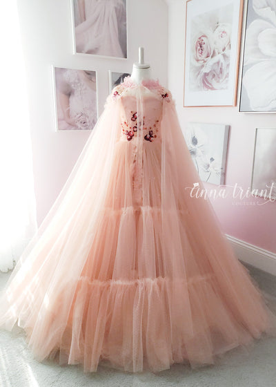 Rosy Fantasy Gown