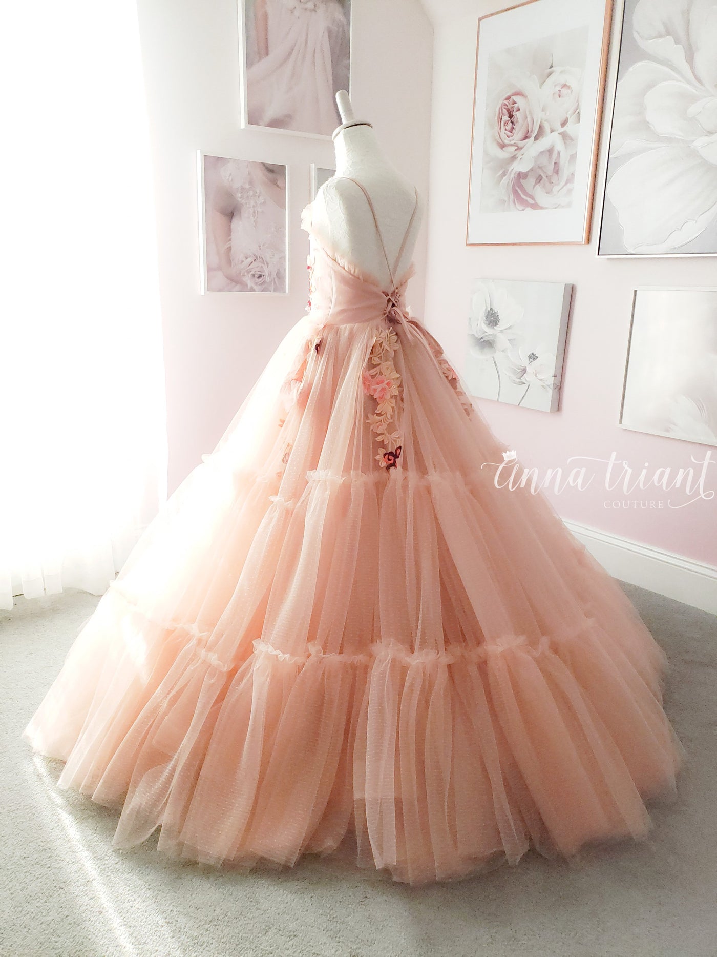 Rosy Fantasy Gown