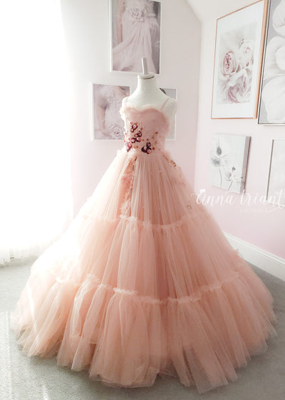 Rosy Fantasy Gown