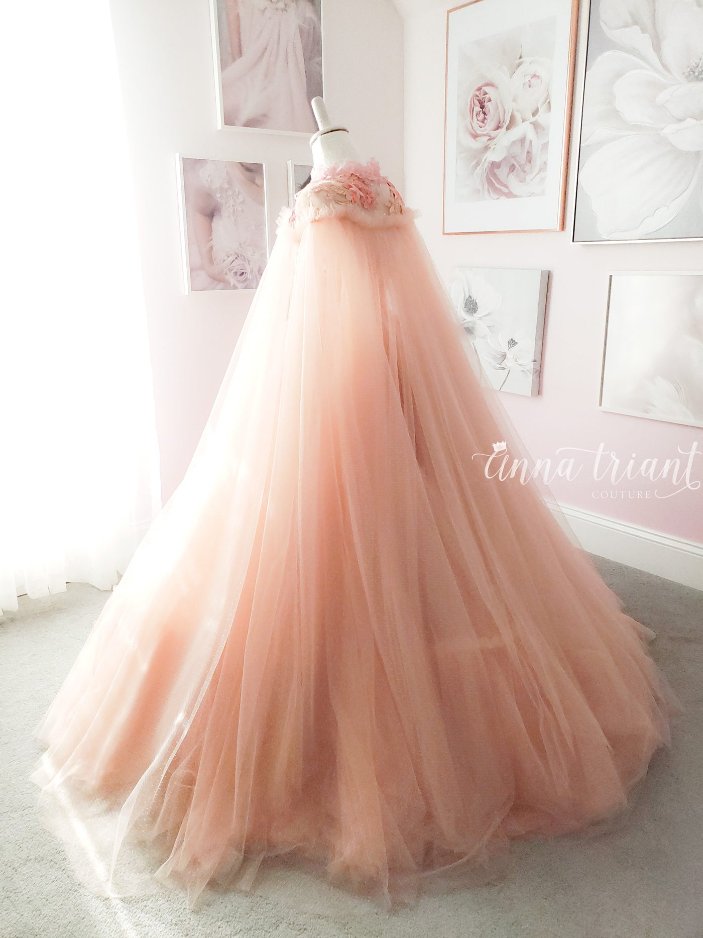 Rosy Fantasy Gown