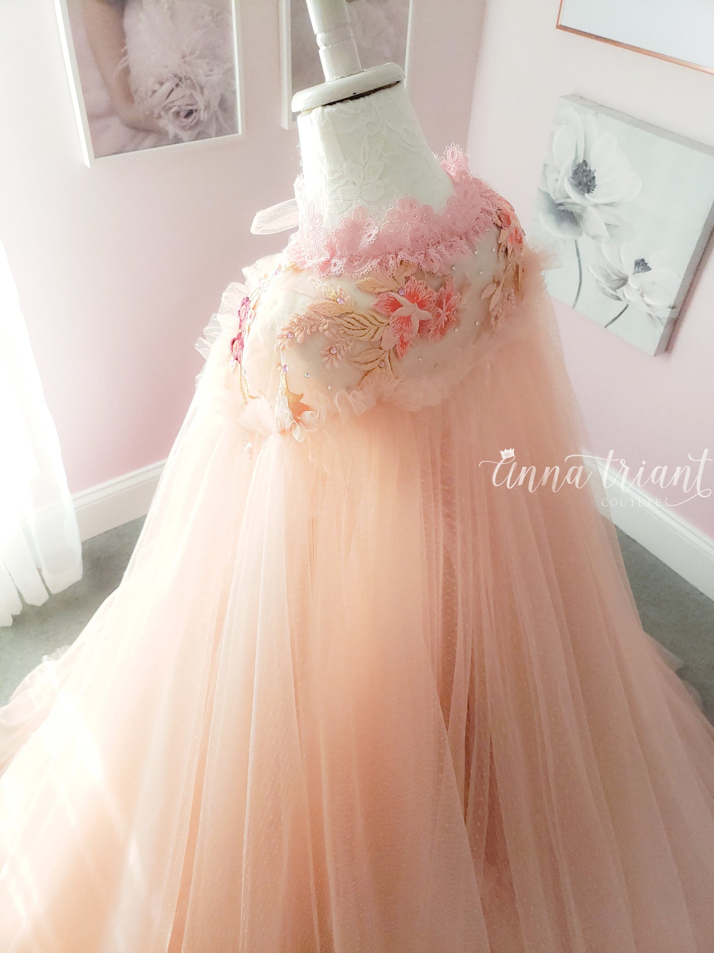 Rosy Fantasy Gown