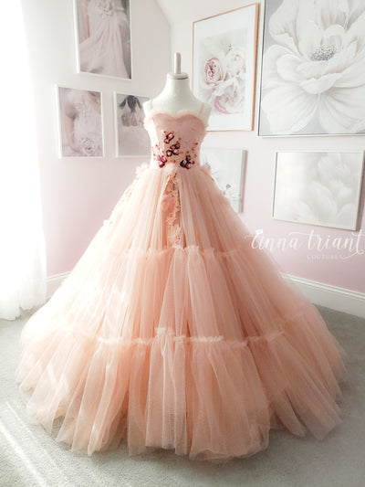 Rosy Fantasy Gown