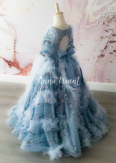 Ruffle Lullaby Gown