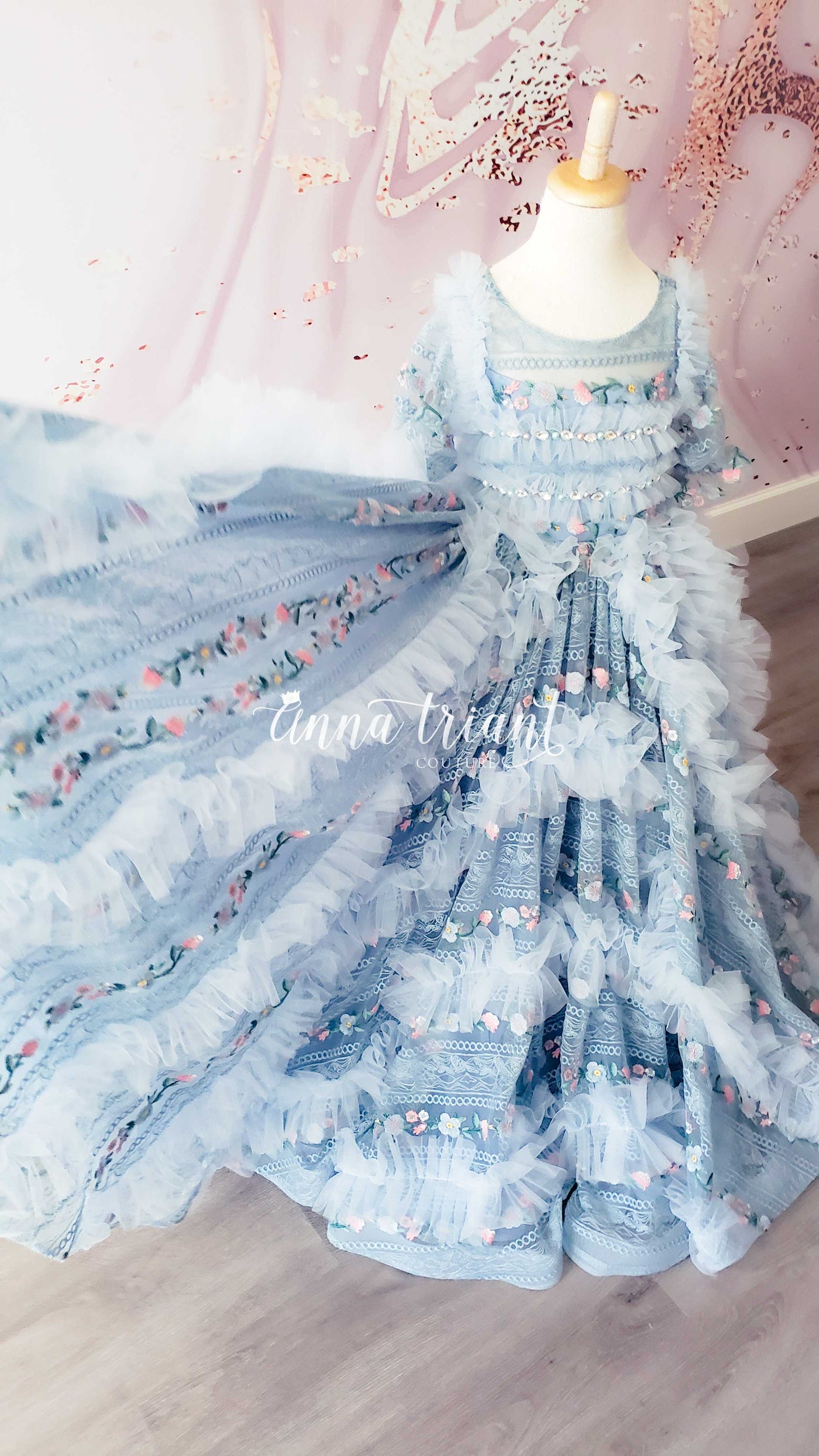 Ruffle Lullaby Gown