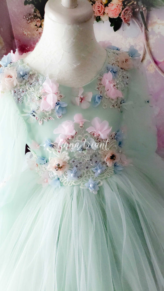 Sprouting Spring Gown