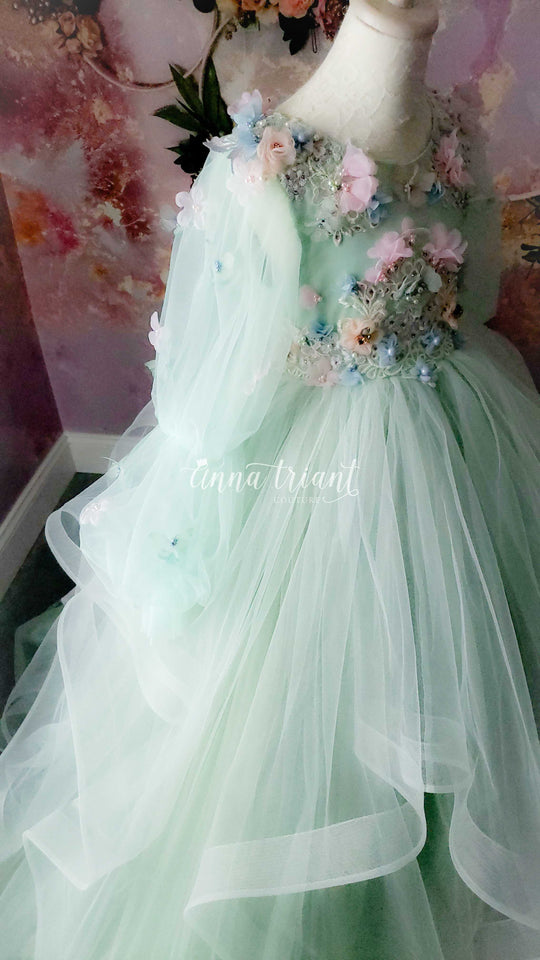 Sprouting Spring Gown
