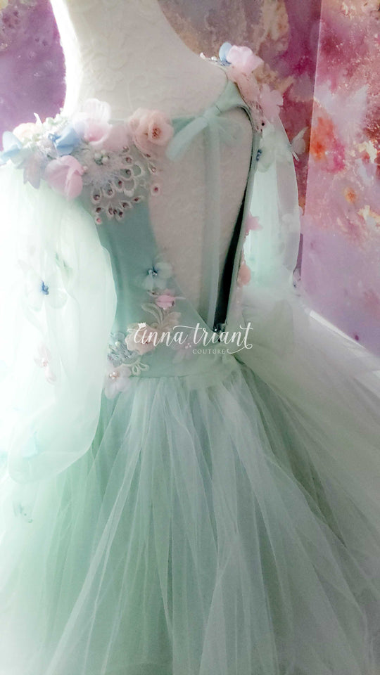 Sprouting Spring Gown