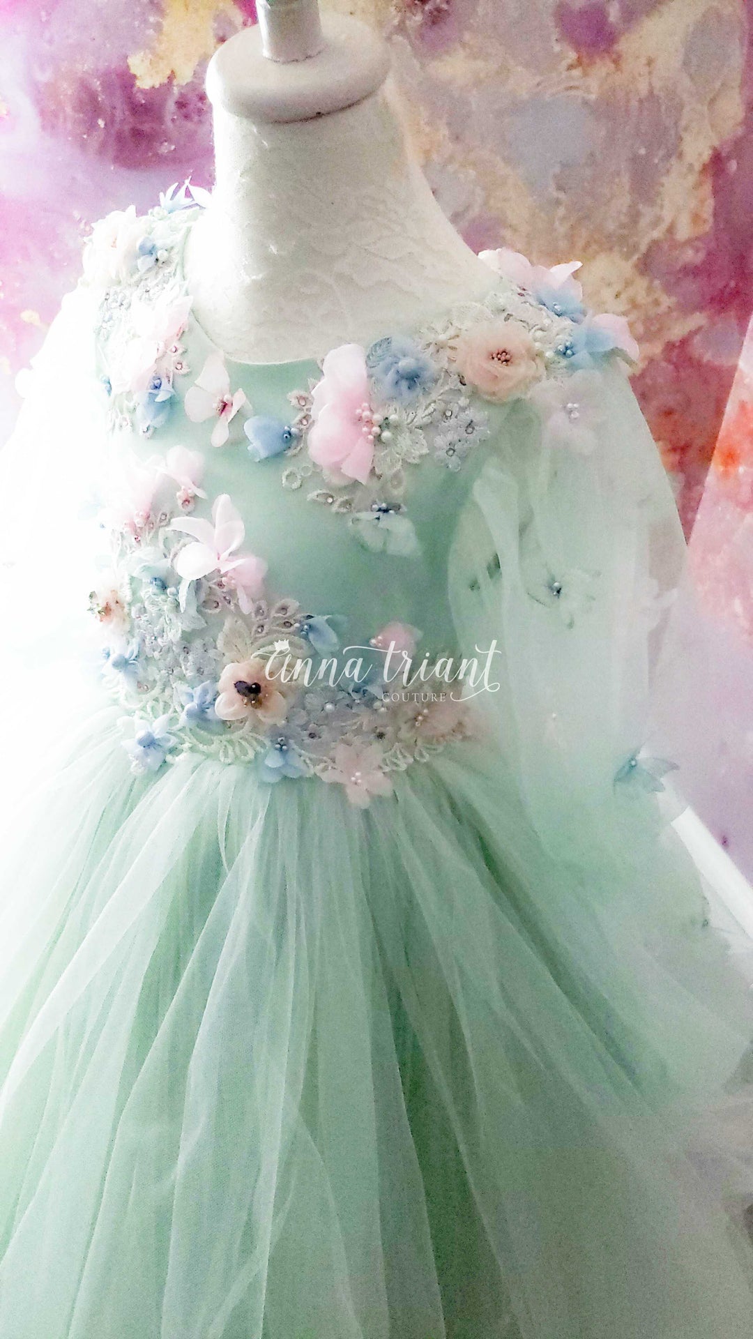 Sprouting Spring Gown