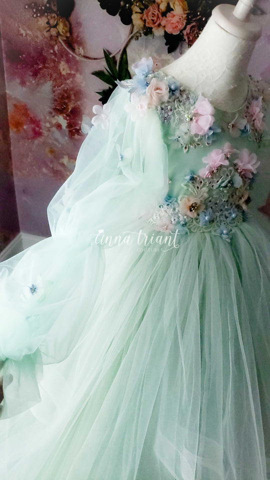Sprouting Spring Gown