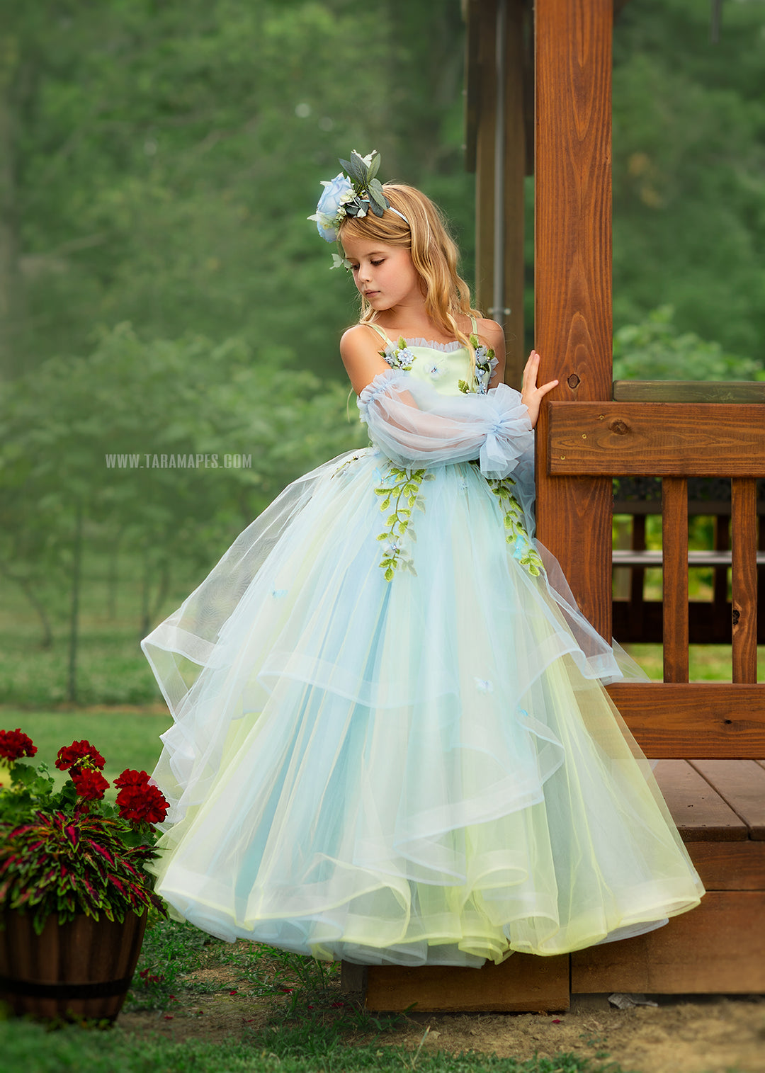 Sprouting Spring Gown
