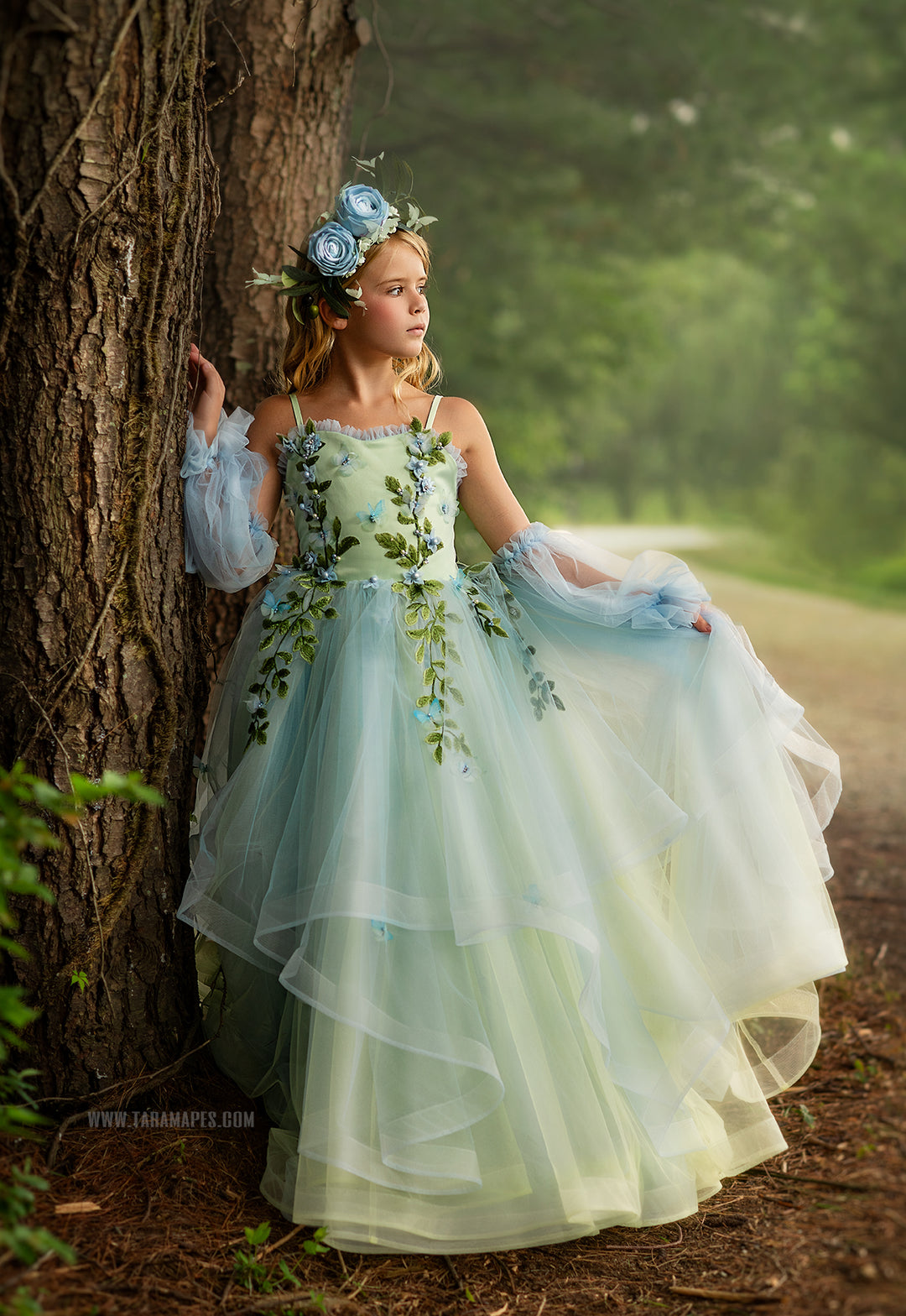 Sprouting Spring Gown