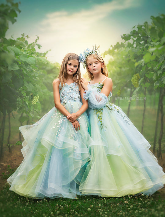 Sprouting Spring Gown