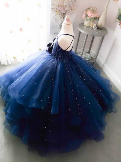 Young Love Gown in Navy