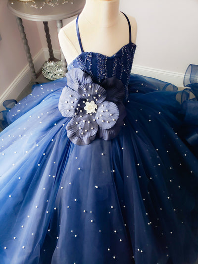 Young Love Gown in Navy